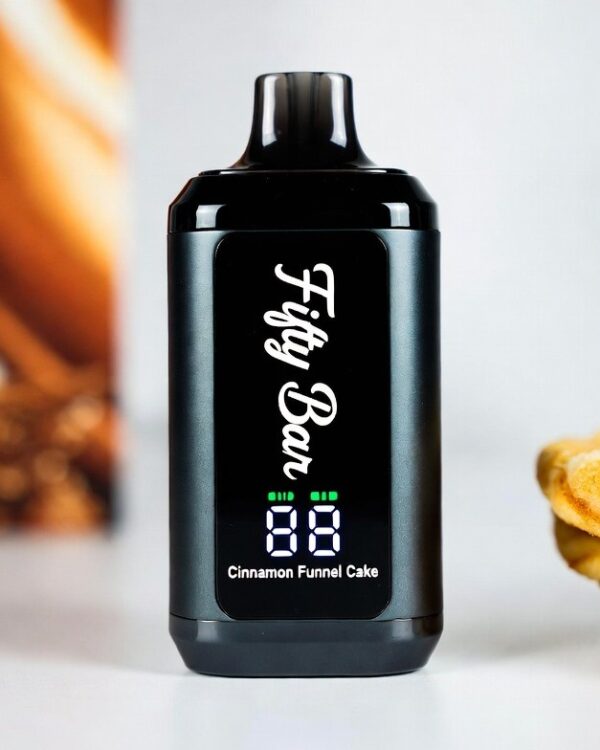 Fifty Bar Cinnamon Funnel Cake vape Fifty Bar Cinnamon Funnel Cake vape