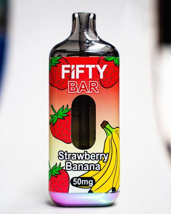 Fifty Bar Max Strawberry Banana vape Fifty Bar Max Strawberry Banana vape